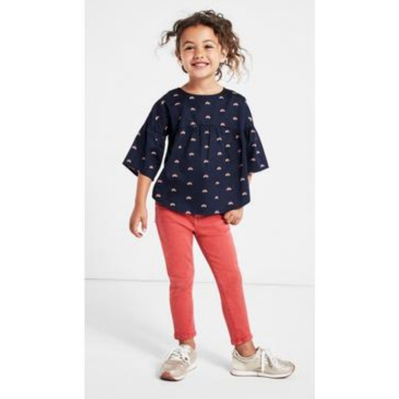 gymboree all smiles muted red skinny denim jeans 2T toddler girls - Picture 14 of 14